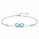 Infinity Bracelet - White Background