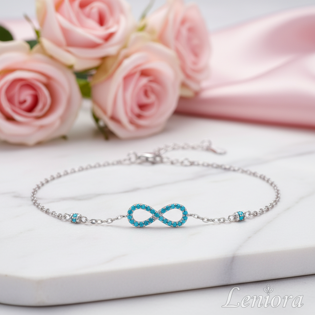Infinity Bracelet - Luxury Product Photo