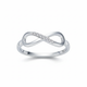 Infinity Ring White Background